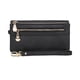 thumbnail image 5 of Minnieouse Cartera de cuero PU para mujer, cartera portátil Vintage con cremallera para fotos, tarjetero, monedero para niñas, regalo de Negro 2piezas, 5 of 6