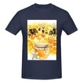 thumbnail image 4 of Bingfone Honey Bee Men'S Loose Fit Short-Sleeve Pocket T-Shirt, 4 of 7