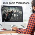 thumbnail image 4 of Bearachild Popu Pine USB Micrófono 360 ° ajuste libremente Studio Speech Computer Micrófono Gaming Chat USB Micrófono PC de escritorio Juegos de teclado y mouse para computadora, 4 of 6