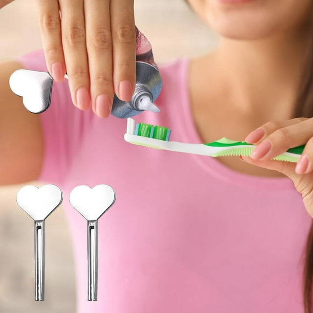 Stainless Steel Toothpaste Tube Squeezer Key Roller Wringer Tool For Efficient Paste Cosmetics Paint Use