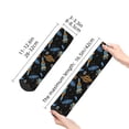 thumbnail image 4 of Pofeuu Space Rockets Print 30cm Socks, Adult Running Hiking Socks for Youth and Adult, 4 of 7