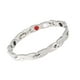 thumbnail image 2 of Pulseras para mujer, regalos para mujer, pulsera con patrón, pulsera de magnetoterapia, joyería, pulsera de pareja de 7 mm de ancho, pulsera pequeña., 2 of 2