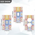 thumbnail image 7 of Yayeee Blank Wall Plate Cover 1-Gang 4.5"x2.7" Home Unused Decorative Outlet, Light Blue Daisy, 7 of 7