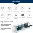 Digital Clock Electronic Kit Diy Parts Component Set Electronical Clock