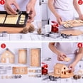 thumbnail image 4 of Gingerbread House Cookie Cutter Set - 3D House Cookie Cutters, Gingerbread House Kit for Holiday, Winter, Christmas & Gingerbread, 4 of 5