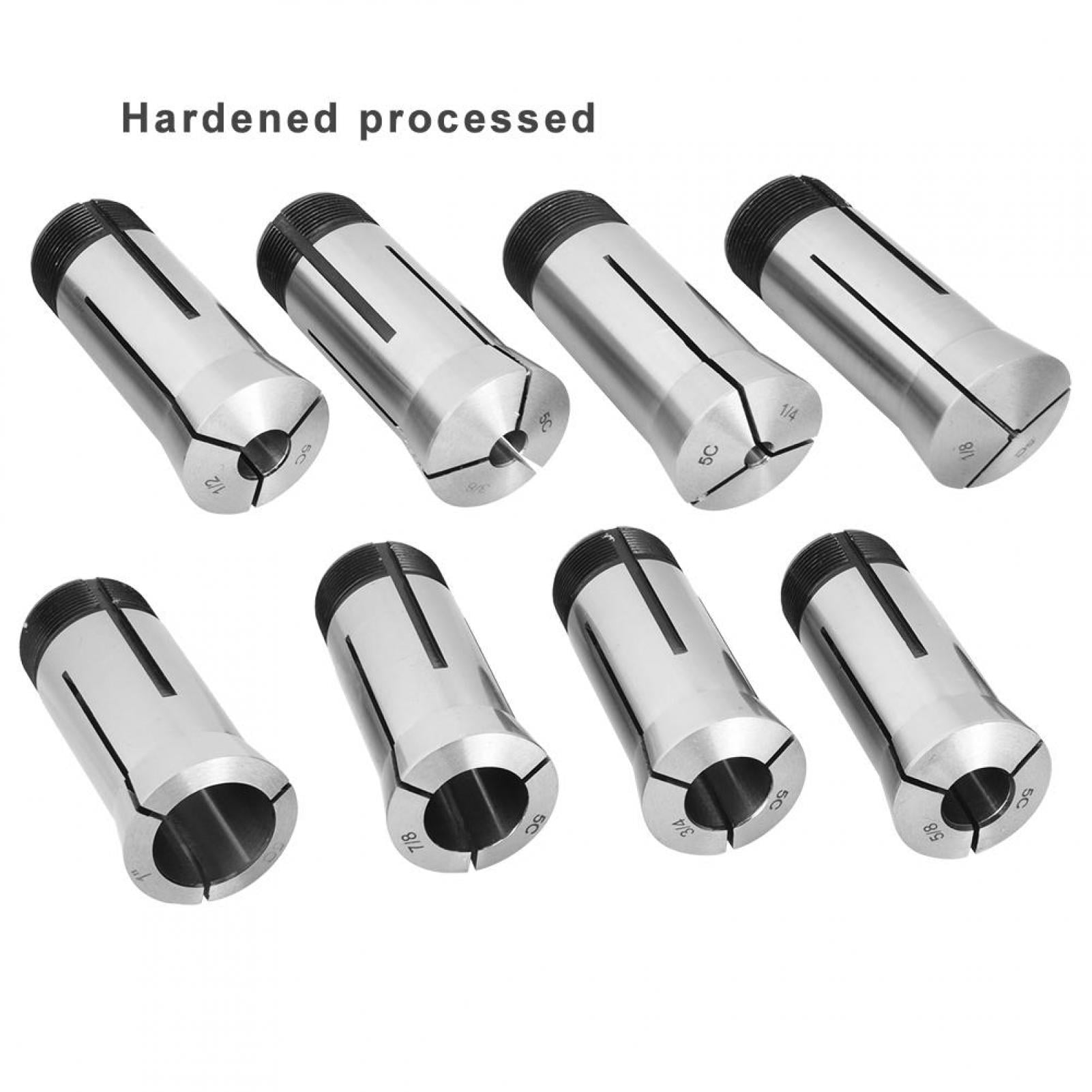 Strong Practical Delicate Collet Square/Hex Collet Block Lathe Tool for Milling Lathe Drill Presses Drill Presses 