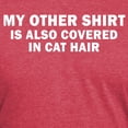 thumbnail image 3 of CafePress - Cat Hair T Shirt - Mens Tri-blend T-Shirt, 3 of 4