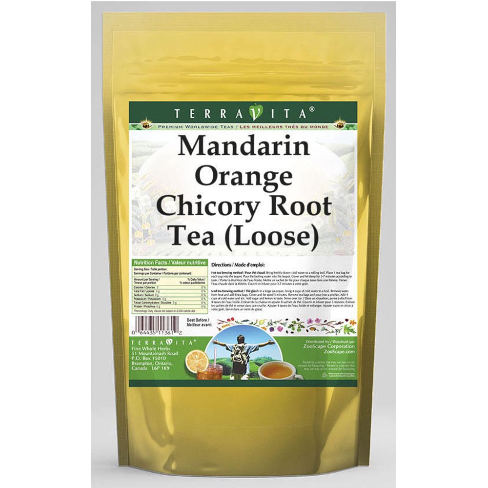 TerraVita Mandarin Orange Chicory Root Tea, (Mandarin Orange, Loose