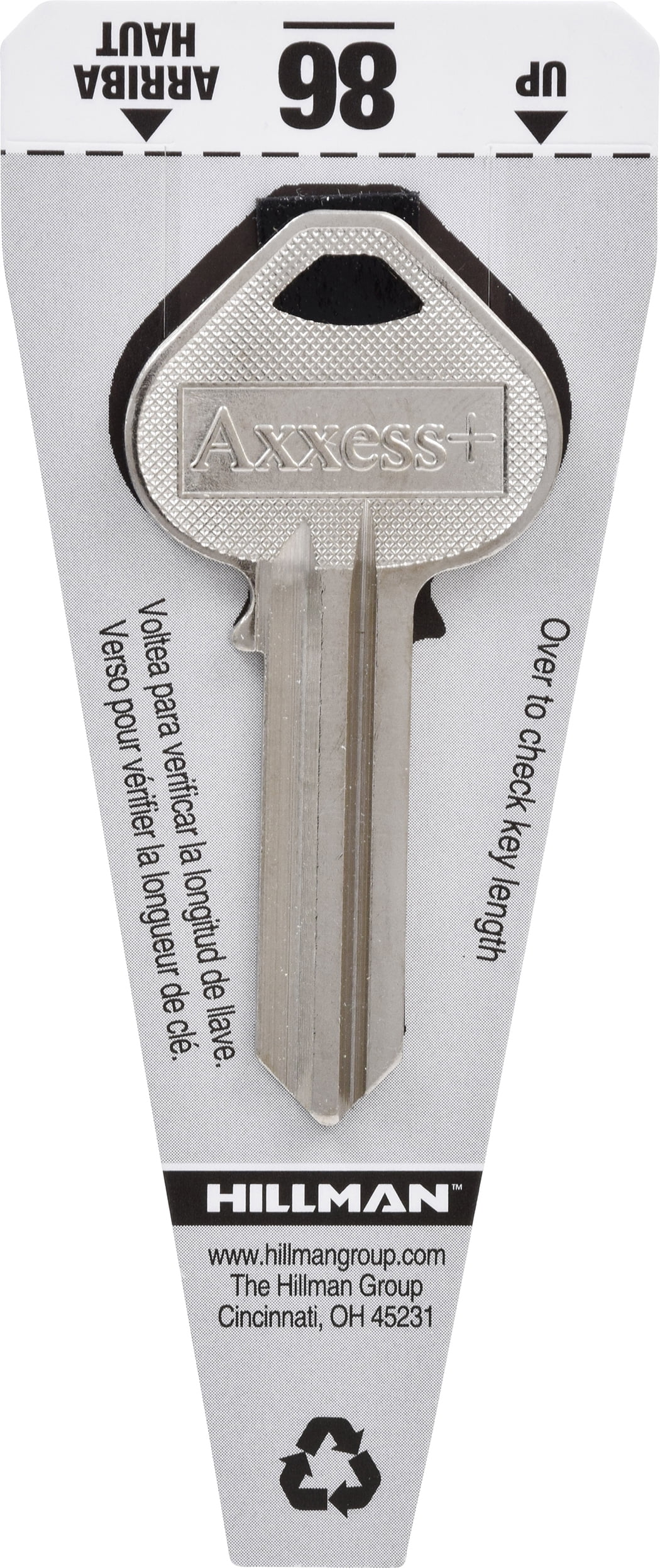 The Hillman Group Russwin Brass Key