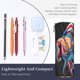 thumbnail image 3 of Disketp Blue Dinosaur Estuche Organizador de Lápices de Cuero, Estuche de Oficina con Cremallera para Bolígrafo y Lápiz, 3 of 6