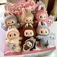 thumbnail image 3 of Caja ciega de la serie Labubu Have A Seat de 17cm, figura de Anime Kawaii, caja misteriosa de juguetes, muñeca de Pvc y adorno para pasatiempos, regalo de Navidad para niños, 3 of 5
