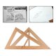 thumbnail image 1 of Herramienta de Geometría Matemática Herramienta de Enseñanza para Profesores para Artistas, Diseñadores, , Ingenieros Herramienta de Triángulo BLESIY Equipo de Geometría Matemática, 1 of 7