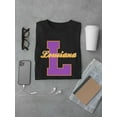 thumbnail image 3 of Vintage College Louisiana T-Shirt Men -Image by Shutterstock, Male Small, 3 of 4
