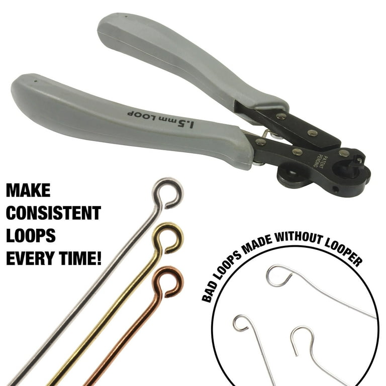 The Beadsmith Looper Kit – Includes a 1-Step Looper Plier & 2