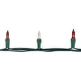 thumbnail image 6 of Northlight Mini Incandescent Christmas Lights - Red and Clear - 10' Green Wire - 50ct, 6 of 6