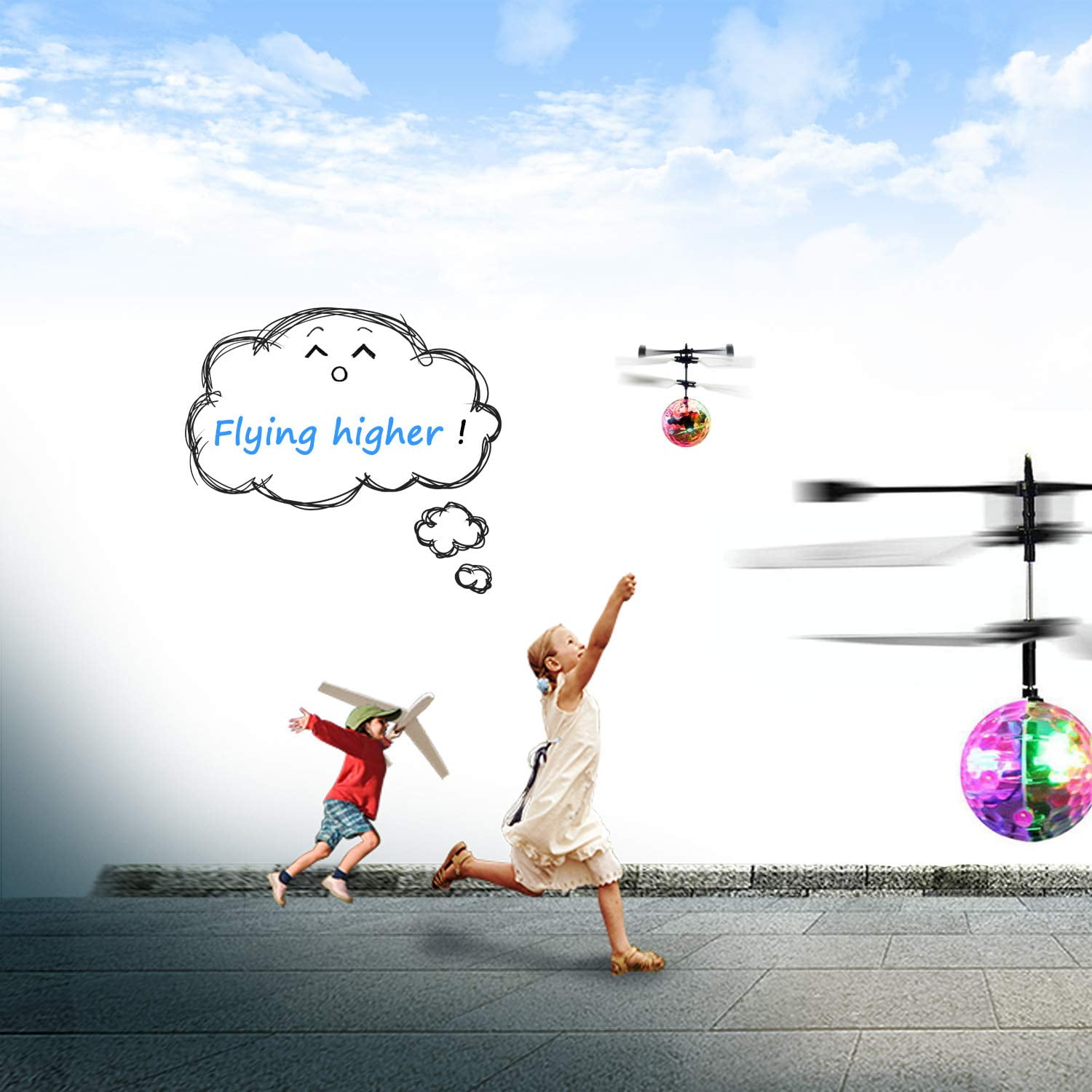 light up ball helicopter