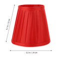 thumbnail image 4 of MasteelfCA 1pc Wall Light Lampshade Delicate Lamp Cover Household Table Light Accessory, 4 of 7