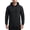 Black-1, variant on FR Hoodies for Men 7.5oz Lightweight Flame Resistant Shirts NFPA 2112 CAT2 Certified Welding Hoodie Breathable Workwear Black M