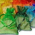 thumbnail image 3 of 3"x4" Organza Wedding Party Favor Gift Candy Sheer Bags Jewelry Pouch 48 Pcs, 3 of 3