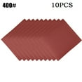 thumbnail image 1 of 10 Pcs 110x100mm Abrasive Sanding Paper Flocking Sand Paper 60-1000Grit Polisher, 1 of 7
