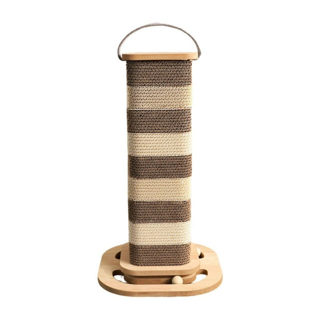 koolsoo Cat Scratch Post Cat Claw Board Vertical Scratcher Grinding Claw Interactive Pet S