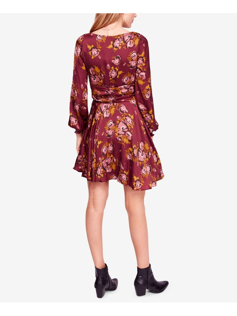 green emerald velvet dress Free People Womens Beige Smocked Sheer Button Up Slip Included Floral Pouf  Sleeve Collared Mini Fit + Flare Dress XS at Amazon Women's Clothing store