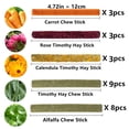thumbnail image 3 of Palitos de heno Timothy para conejos Grembeb Bunny, 5 en 1, de Chew Toys, 3 of 6