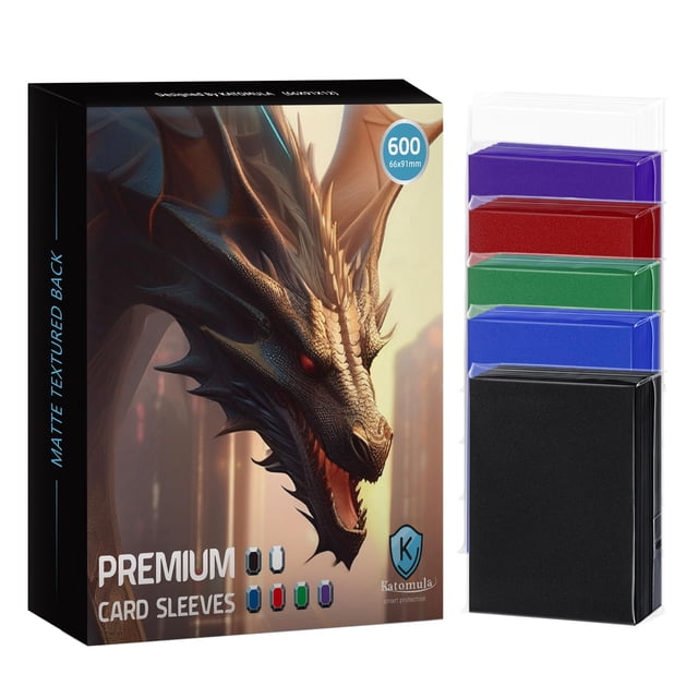 Fundas de cartas Katomula 600CT para Magic The Gathering
