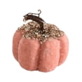 thumbnail image 4 of Decoración de mesa de otoño con forma de calabaza de franela de 9 x 9 cm, centro de mesa decorativo para decoración de dormitorio, multifuncional Rosa, 4 of 8