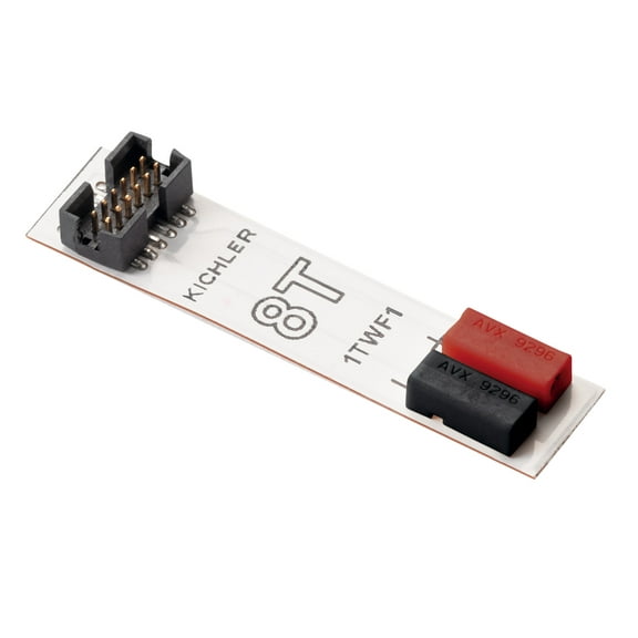 Kichler 8T LED Tape Light Flex Tape to Wire Connector in White Material