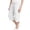 White, variant on Lutiedan Boy's Cotton Linen Capri Pants Wide Leg Drawstring Cropped Pants Casual Summer Athletic Pants with Pockets Size 4-15