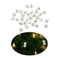 thumbnail image 6 of Wood Beads Round DIY Bracelet Necklace Loose Beads Jewelry ing Snowman Supplies Christmas Tree Decoration Gift, 6 of 10