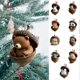 thumbnail image 2 of Lekihaqq Forest Christmas Ornaments Set, Woodland Animal Decorations, Rustic Holiday Decor, Cozy Cabin Ornaments, Nature Inspired Tree Decor, Wildlife Themed Christmas, 2 of 2