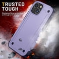 thumbnail image 2 of Funda para iPhone 14, doble capa de protección, a prueba de golpes, protección para pantalla y cámara., 2 of 5