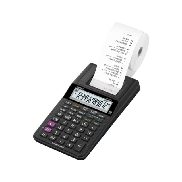 Calculadora Printing Casio HR-10RC-WA-IC Casio, escolar, oficina, trabajo, compacto, teclas rígidas