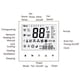thumbnail image 2 of Termostato de ambiente inteligente de dos tubos Controlador de temperatura digital programable MABOTO Silver/BAC-3000ALW, 2 of 2