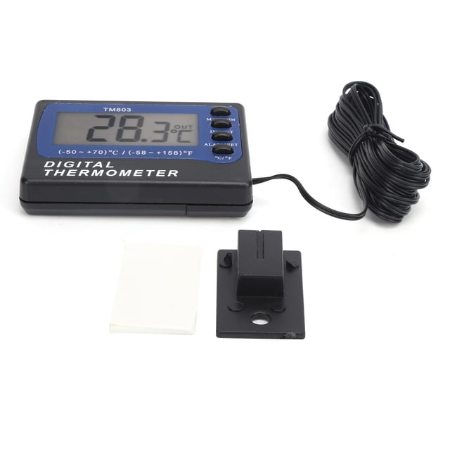 TM803 Thermometer Digital Temperature Meter with Alarm Function for Aquarium Refrigerator