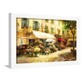 thumbnail image 1 of The Flower Market, Botanical Scenic Framed Art Print Wall Art by Han Chang Sold by Art.Com, 1 of 5