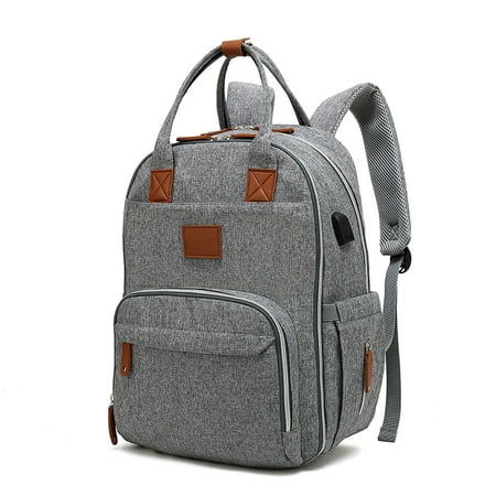 2019 New Changing Bag Backpack Baby Diaper Mommy Mummy Ny Back Pack With Mat For Mom And Dad
