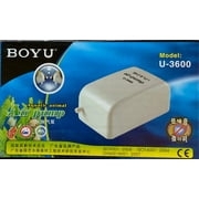 BOYU U-3600 Single Output Air Pump, Up to 10 gallons