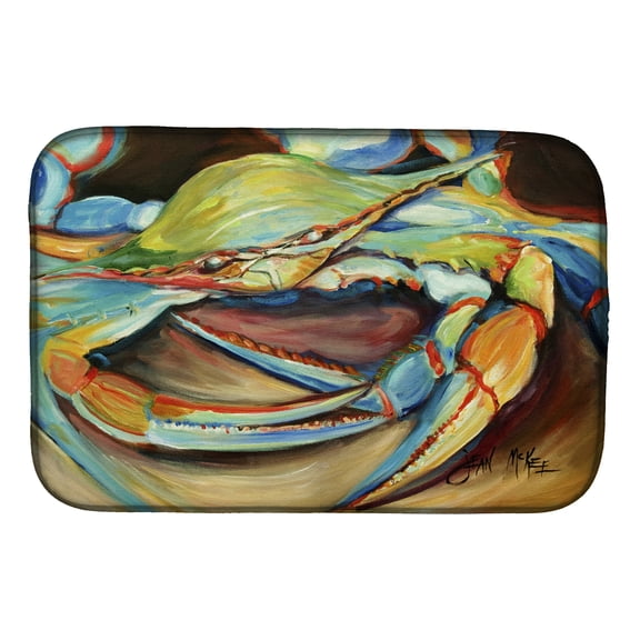 Blue Crab Dish Drying Mat