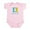 Petal Pink, variant on CafePress - Eye To Eye Infant Bodysuit - Baby Light Bodysuit, Size Newborn - 24 Months
