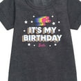 thumbnail image 2 of Barbie - It's My Birthday - Toddler And Youth Girls Fleece Dress, 2 of 4