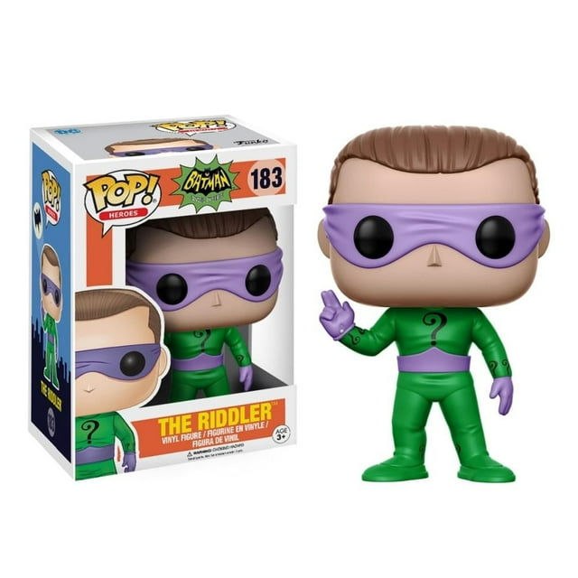 Figura Funko Pop Heroes The Riddler DC Comics 4 Pulgadas