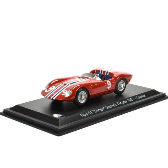 Maserati Tipo 61 'Drogo' (Guards Trophy 1963) 1:43 scale Diecast Model in Red by Ex Mag