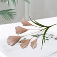 thumbnail image 2 of Nvzi 8 piezas de plantas falsas para exteriores resistentes a los rayos UV, plantas de césped alto artificiales, flores tropicales falsas, arbustos, decoración verde a, 2 of 4