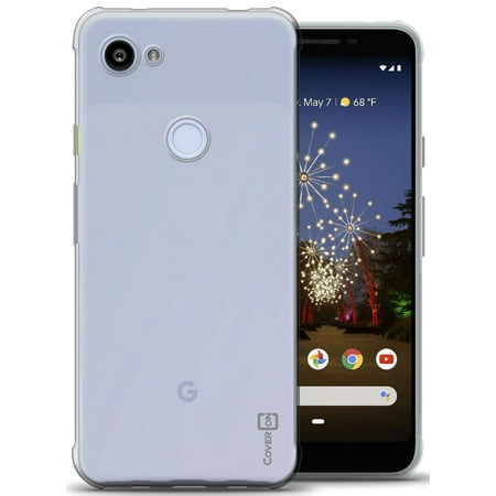 CoverON Google Pixel 3A Case, FlexGuard Series Soft Flexible Slim Fit TPU Phone Cover - (Best Slim Pixel Case)