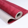 thumbnail image 3 of Automotive Micro Suede Headliner Fabric Upholstery 60" Wide by The Yard Wine Red, 3 of 6