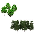 thumbnail image 1 of 1 Paquete de 30 Piezas Árbol de Modelo Tren Trunks de Escenario Paisaje Landscape de Plástico de 2 Colores perfke Árbol modelo, 1 of 9