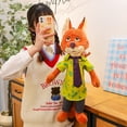 thumbnail image 2 of Muñeco de peluche con forma de zorro naranja, 35 cm, para niños, 2 of 2